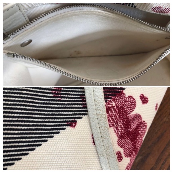 Burberry Confetti Hearts XL Canvas Tote - Picture 8 of 8